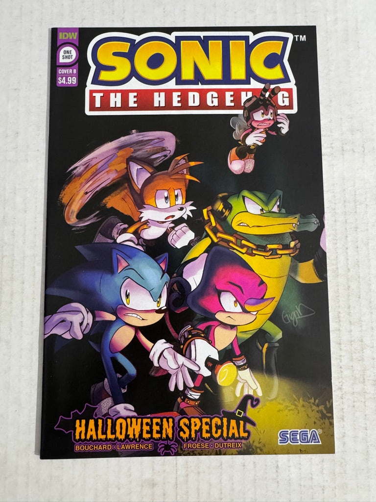 SONIC THE HEDGEHOG Halloween Special NM B Variant