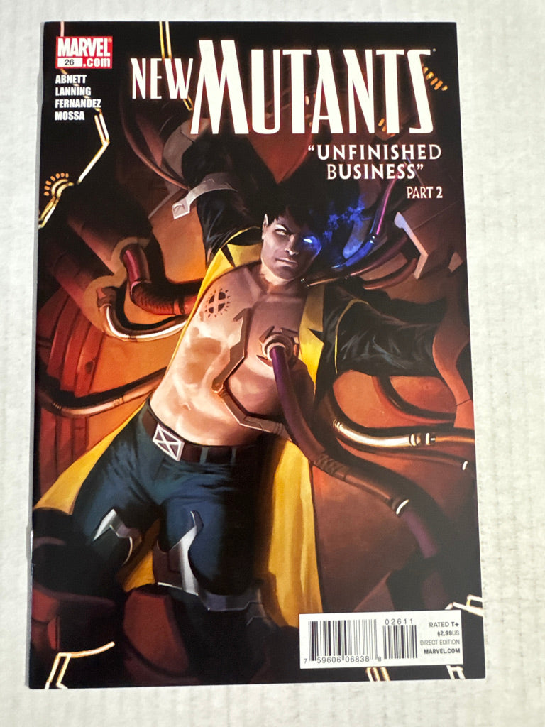 NEW MUTANTS #26 Vol 3 NM- Marko Djurdjevic Cover