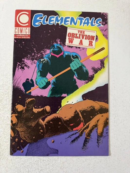 ELEMENTALS #12 Vol 2 NM Adam Hughes Cover