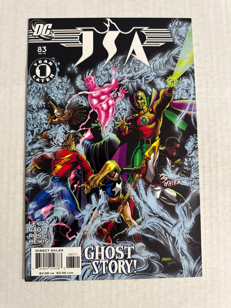 JSA #83 George Perez Cover
