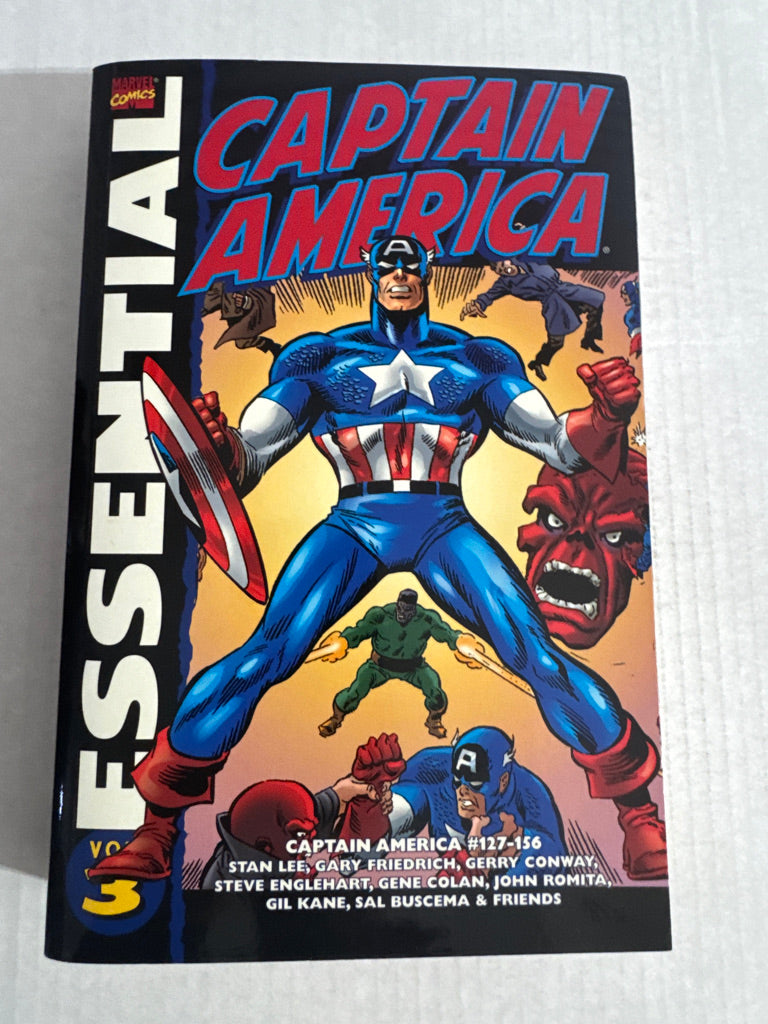 MARVEL COMICS ESSENTIAL CAPTAIN AMERICA Vol 3 TPB NM OOP