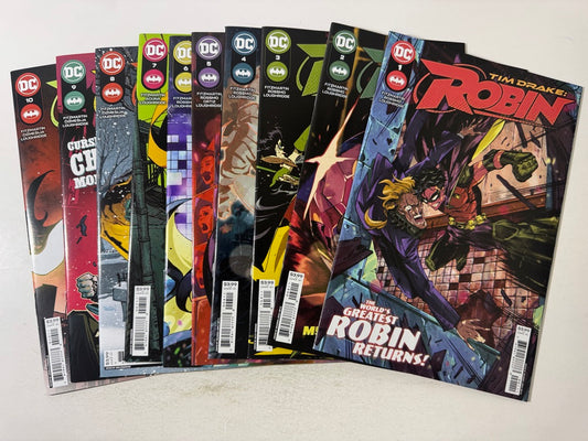 TIM DRAKE: ROBIN #1-10 NM SET