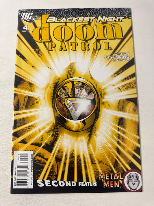 DOOM PATROL #4 Vol 5 NM- 2nd Print Variant