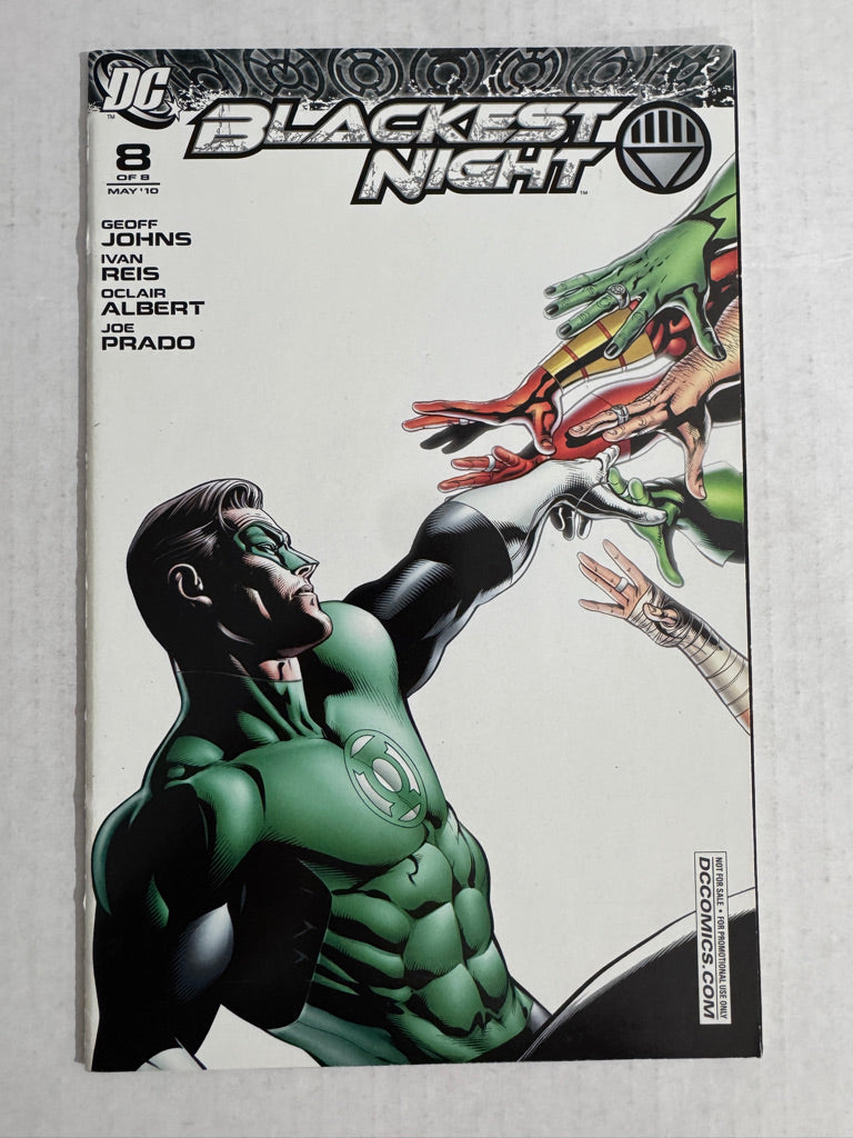 BLACKEST NIGHT #8 VF/NM RRP Variant