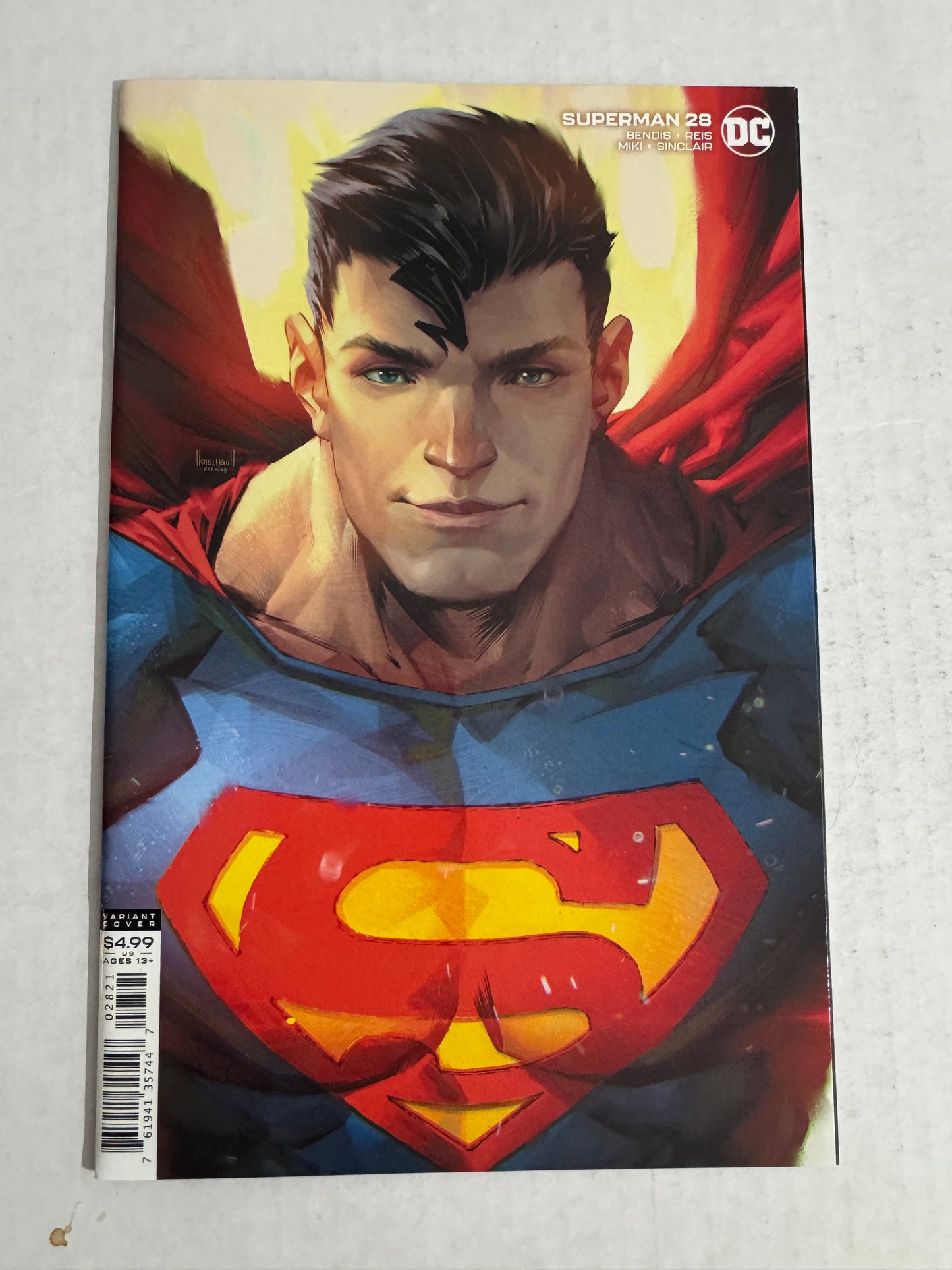 SUPERMAN #28 Vol 5 NM Kael Gnu Variant