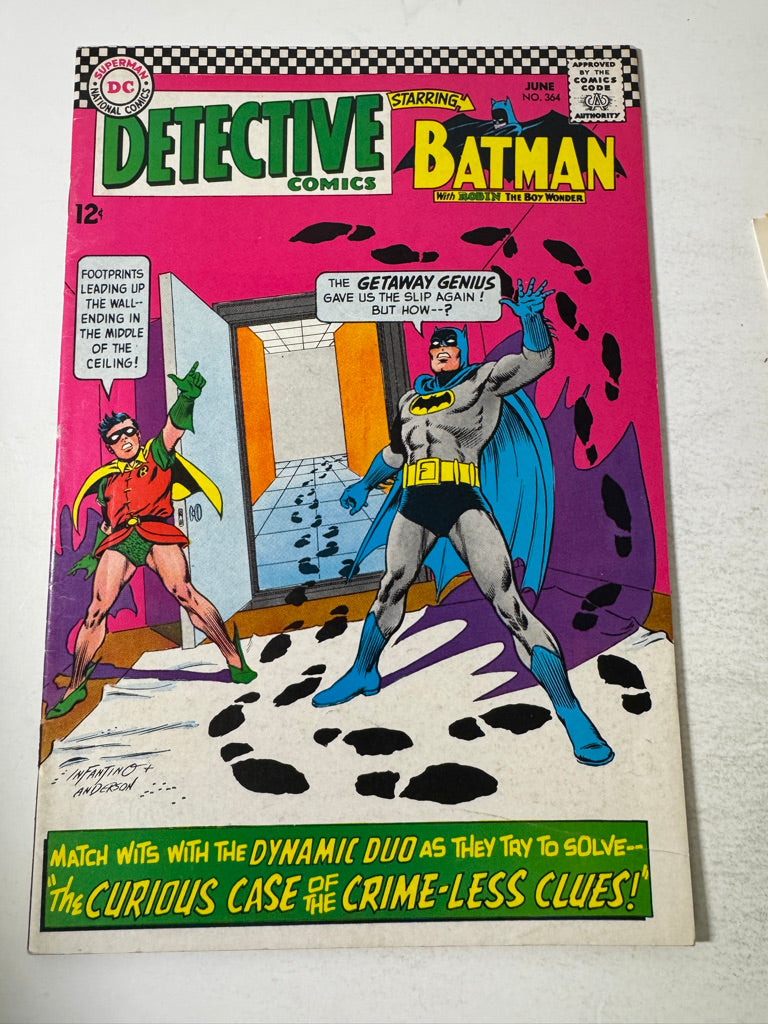 DETECTIVE COMICS #364 FN