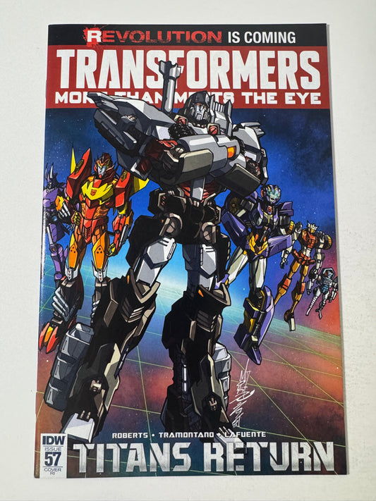 TRANSFORMERS More Than Meets The Eye #57 NM 1:10 Variant