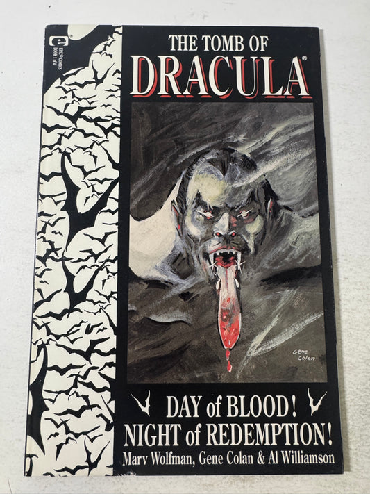THE TOMB OF DRACULA #1 FN Gene Colon Cover
