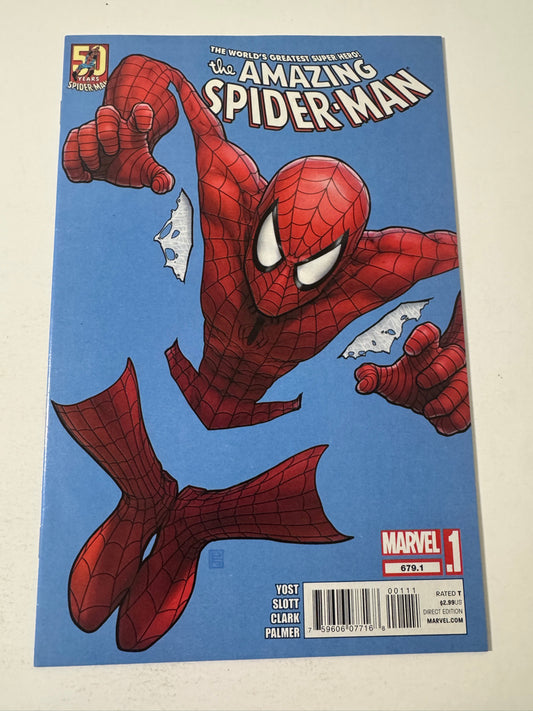 AMAZING SPIDER-MAN #679.1 Jonathan Tyler Christopher Cover
