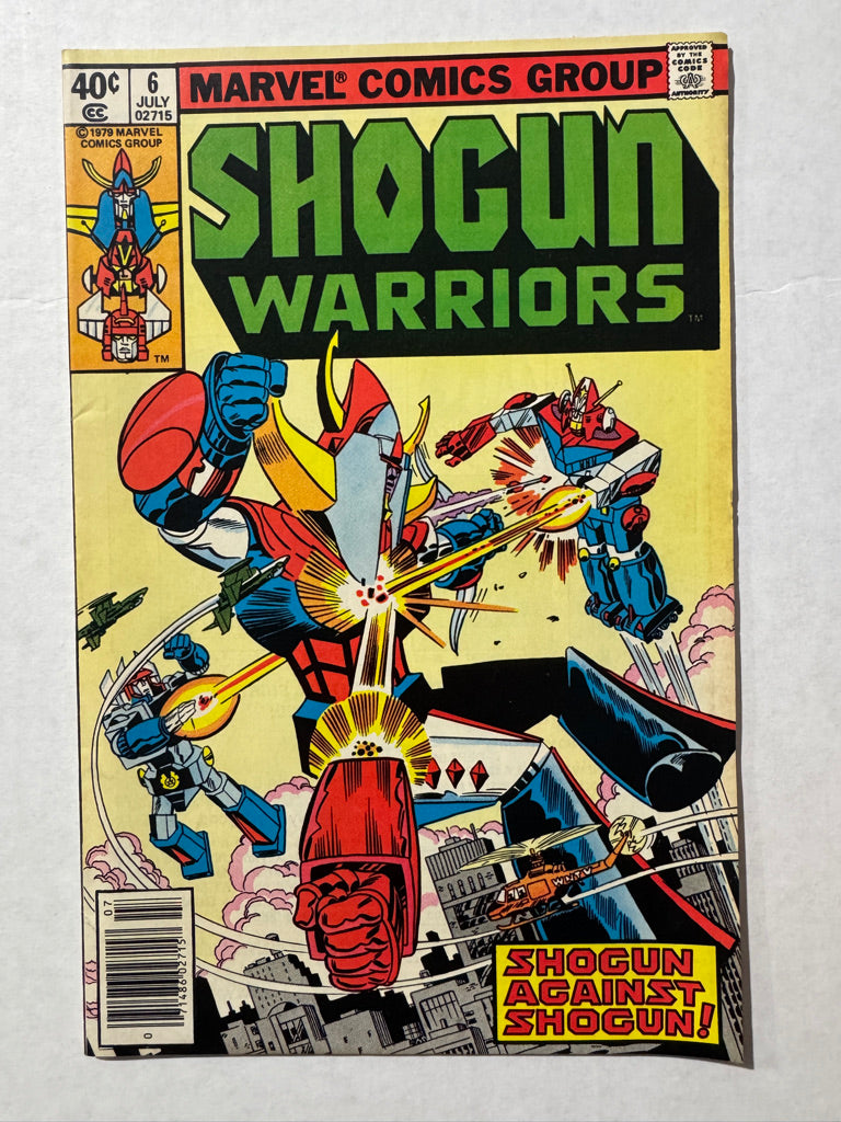 SHOGUN WARRIORS #6 FN-