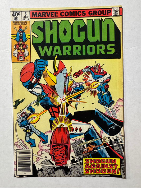 SHOGUN WARRIORS #6 FN-