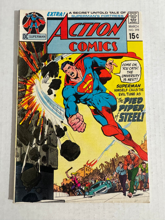 ACTION COMICS #398 FN/VF Neal Adams Cover
