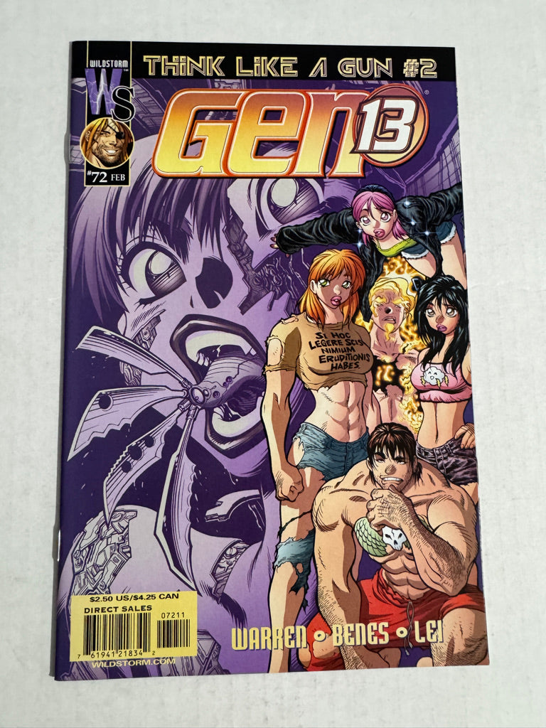 GEN 13 #72 Vol 2 NM Adam Warren Cover