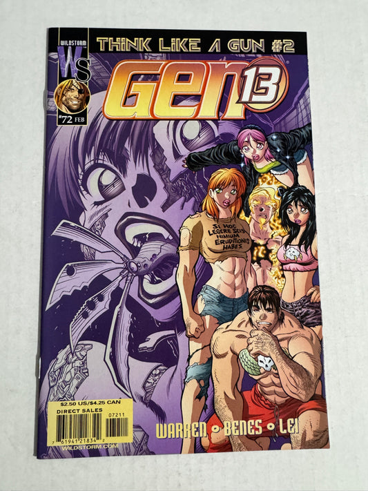 GEN 13 #72 Vol 2 NM Adam Warren Cover