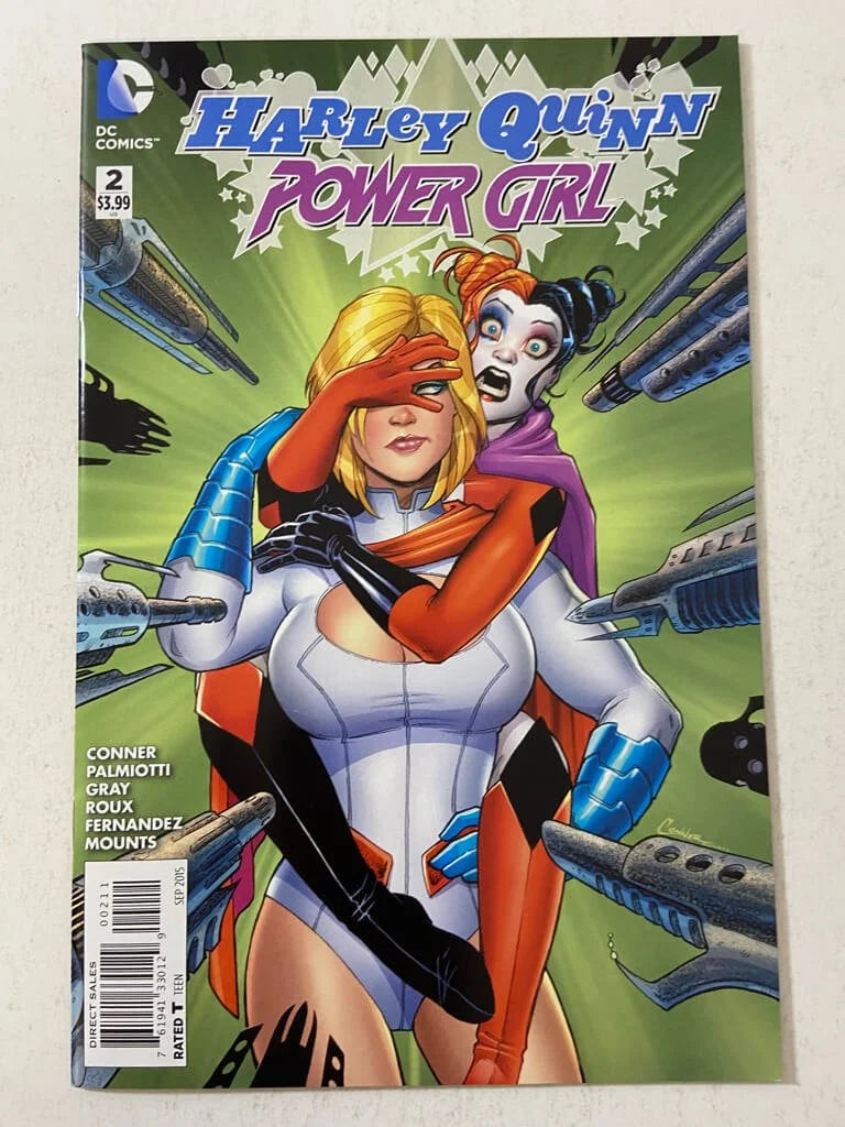 HARLEY QUINN POWER GIRL #1-6 NM Set