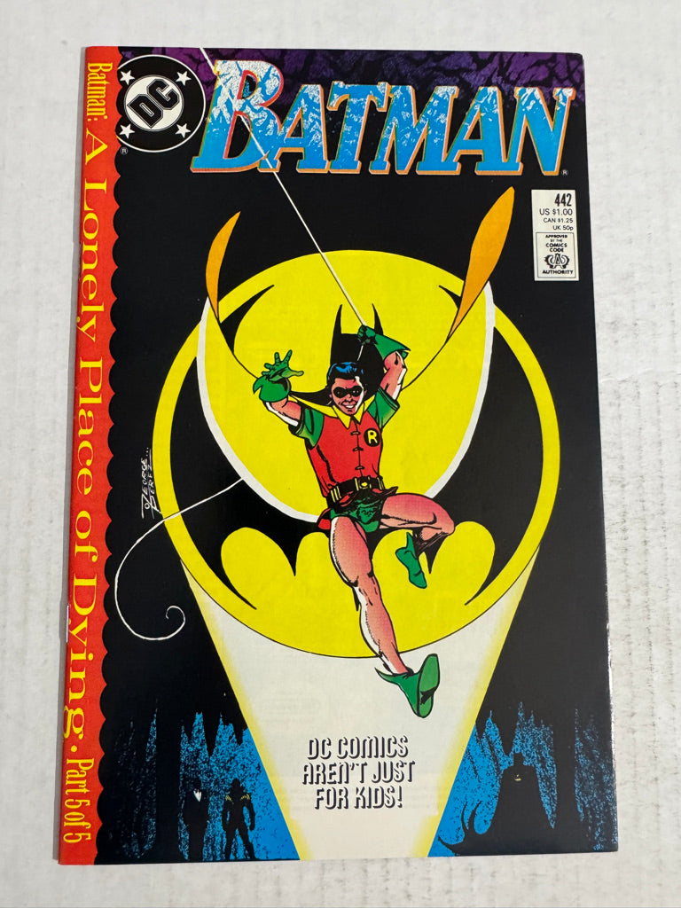 BATMAN #443 NM- George perez Cover 1ST APPEARANCE