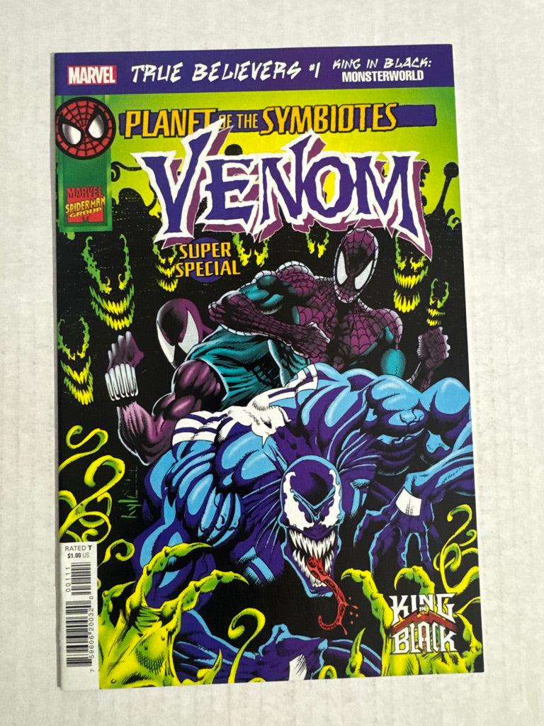 Planet of The Symbiotes VENOM SUPER SPECIAL  NM  True Believers Variant