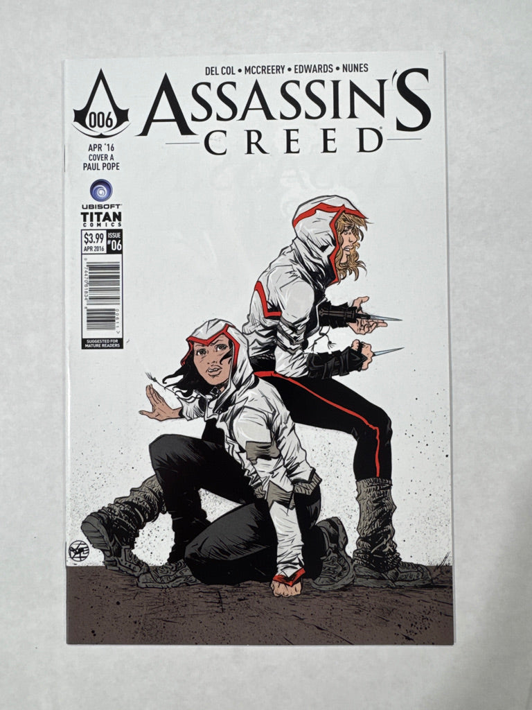 ASSASSIN'S CREED #6 NM Paul Pope Cover
