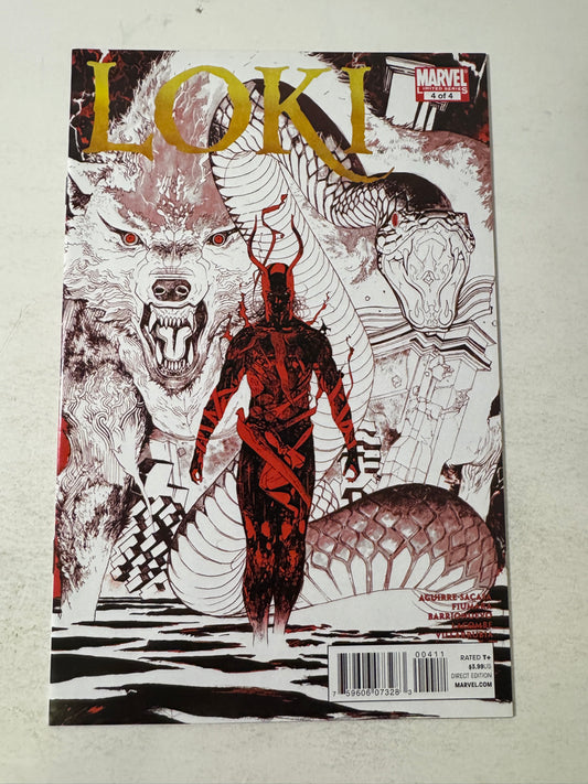 LOKI #4 Vol 2 NM- Travel Foreman Cover