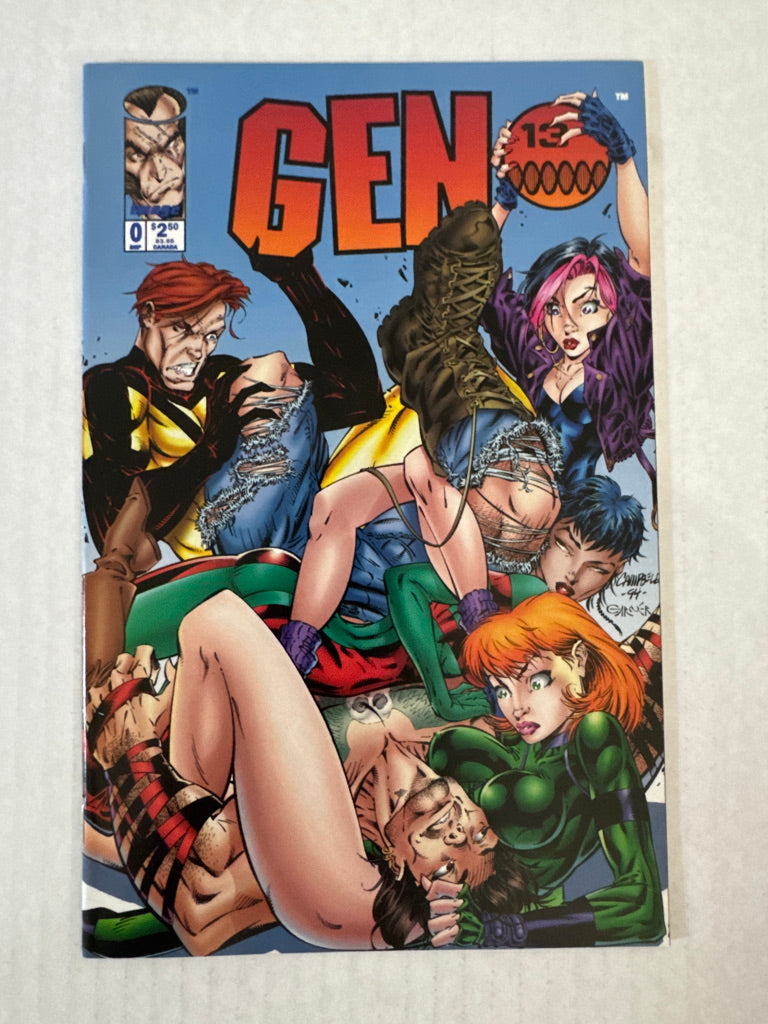 GEN13 #0 Vol 2 NM- J Scott Campbell Cover