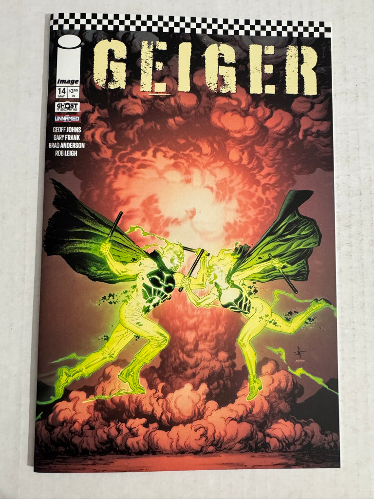 GEIGER #14 Vol 2 NM Gary Frank Cover