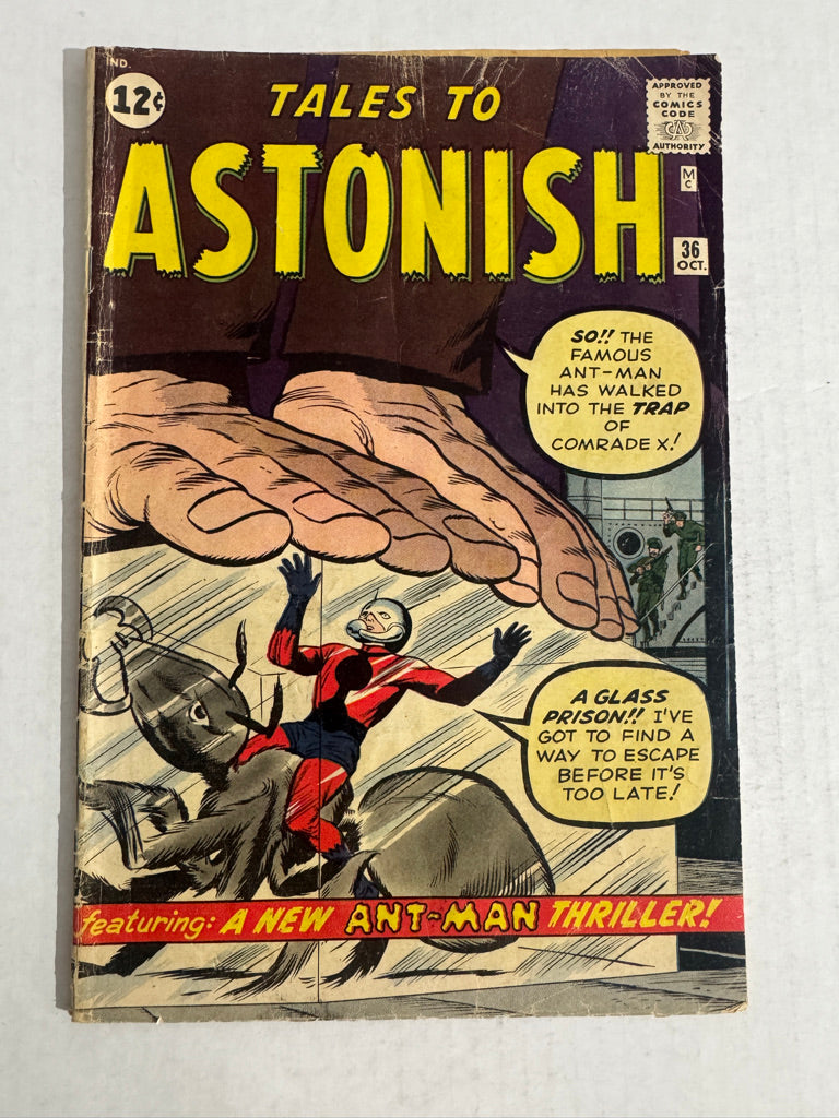 TALES TO ASTONISH #36 GD