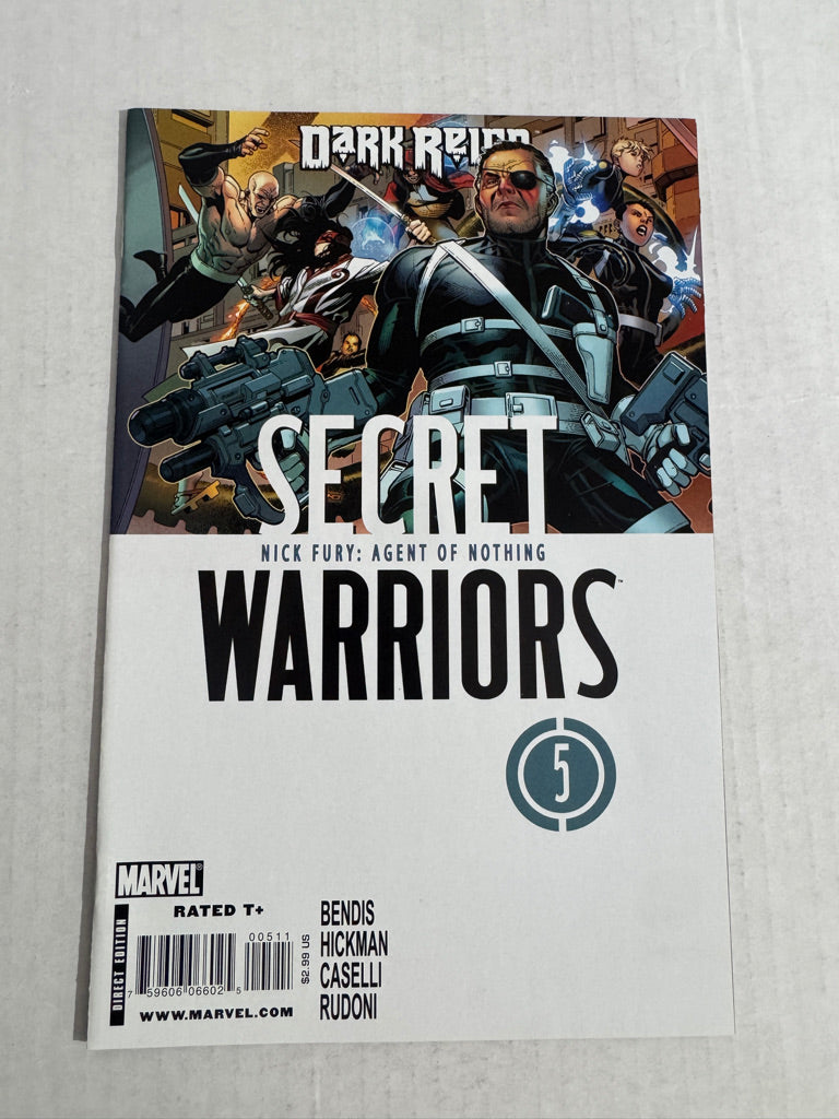 SECRET WARRIORS #5 VF/NM Jim Cheung Cover