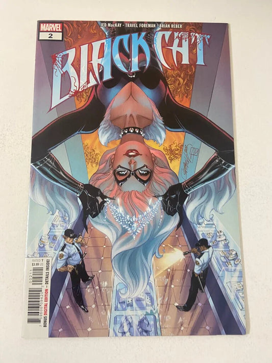 BLACK CAT #2 Vol 2 NM J Scott Campbell Secret Bloody Variant