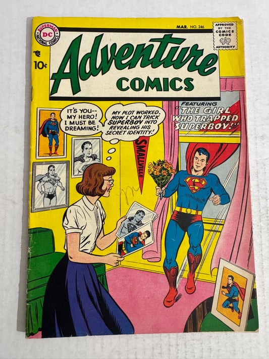 ADVENTURE COMICS #246 VG 1ST APPEARANCE