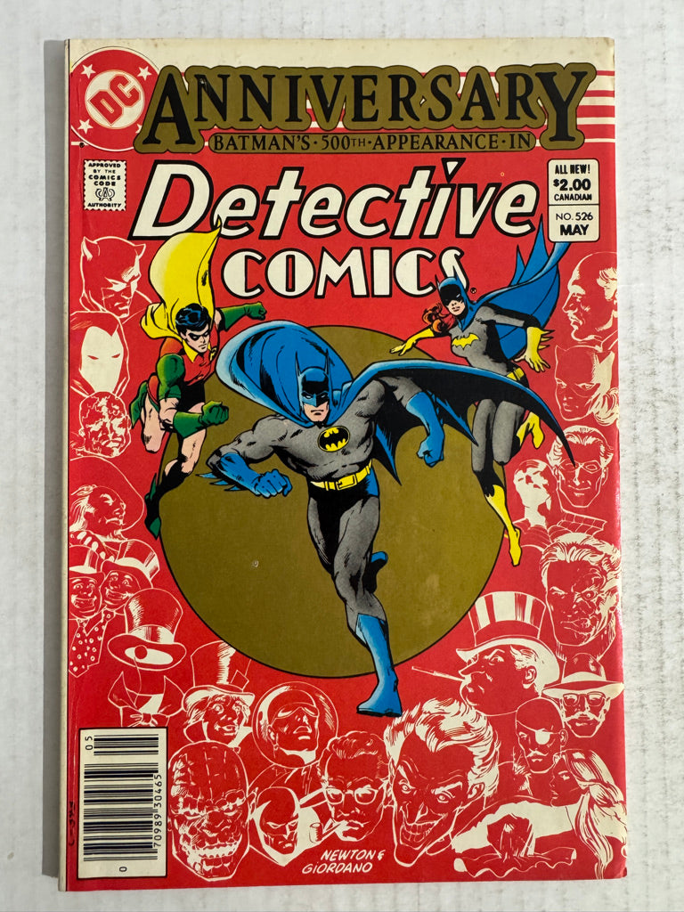 DETECTIVE COMICS #526 VG/FN CANADIAN PRICE VARIANT