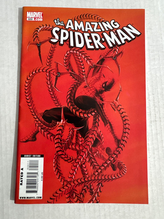 AMAZING SPIDER-MAN #600 VF/NM Alex Ross Cover