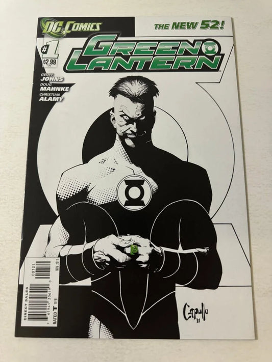 GREEN LANTERN #1 Vol 5 VF/NM 1:25 Greg Capullo Variant
