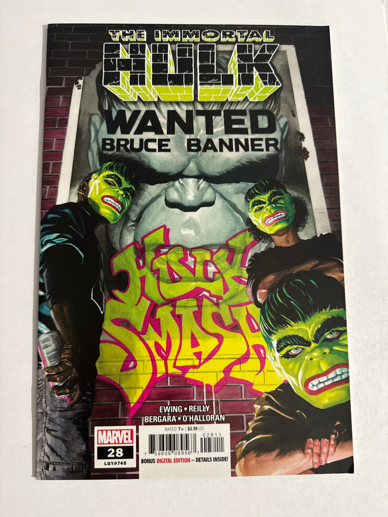 IMMORTAL HULK #28 Alex Ross Cover