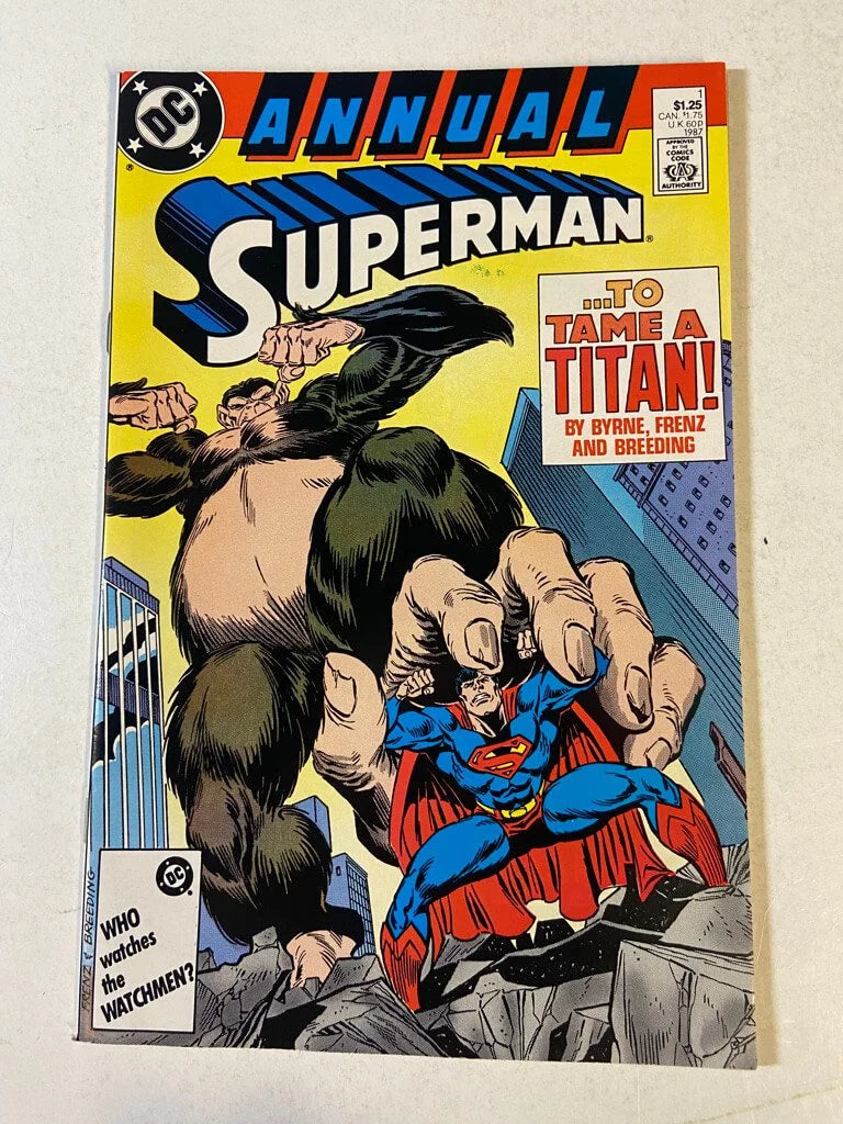 SUPERMAN ANNUAL #1 1987