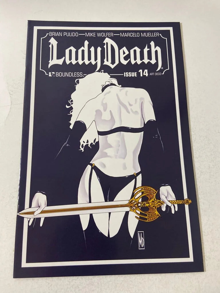 LADY DEATH #14 VF/NM Art Deco Variant