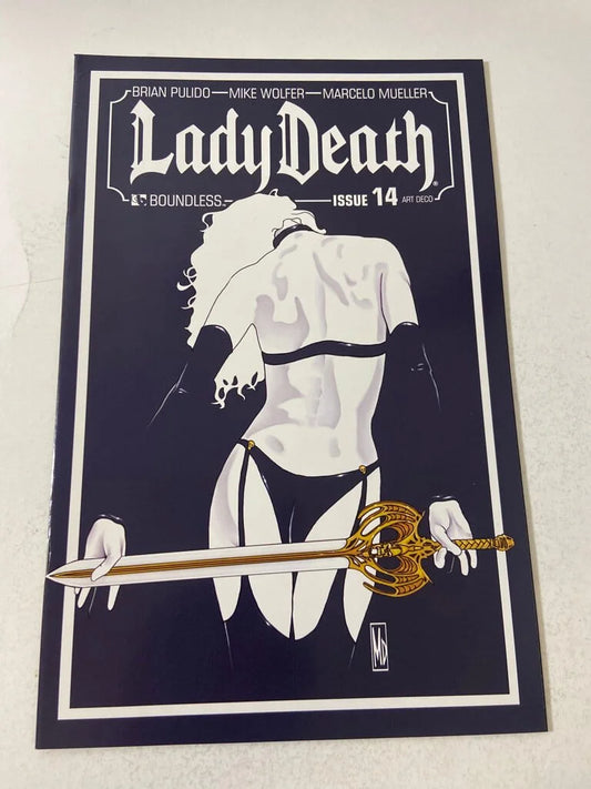 LADY DEATH #14 VF/NM Art Deco Variant