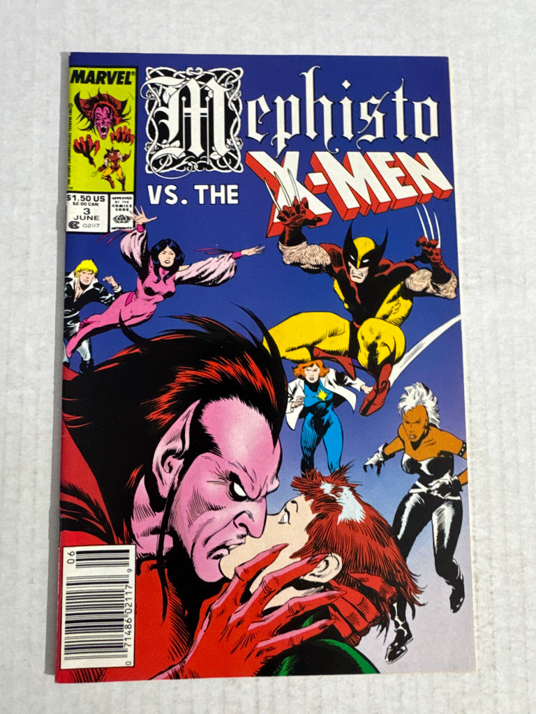 MEPHISTO VS THE X-MEN #3 VF/NM NEWSSTAND