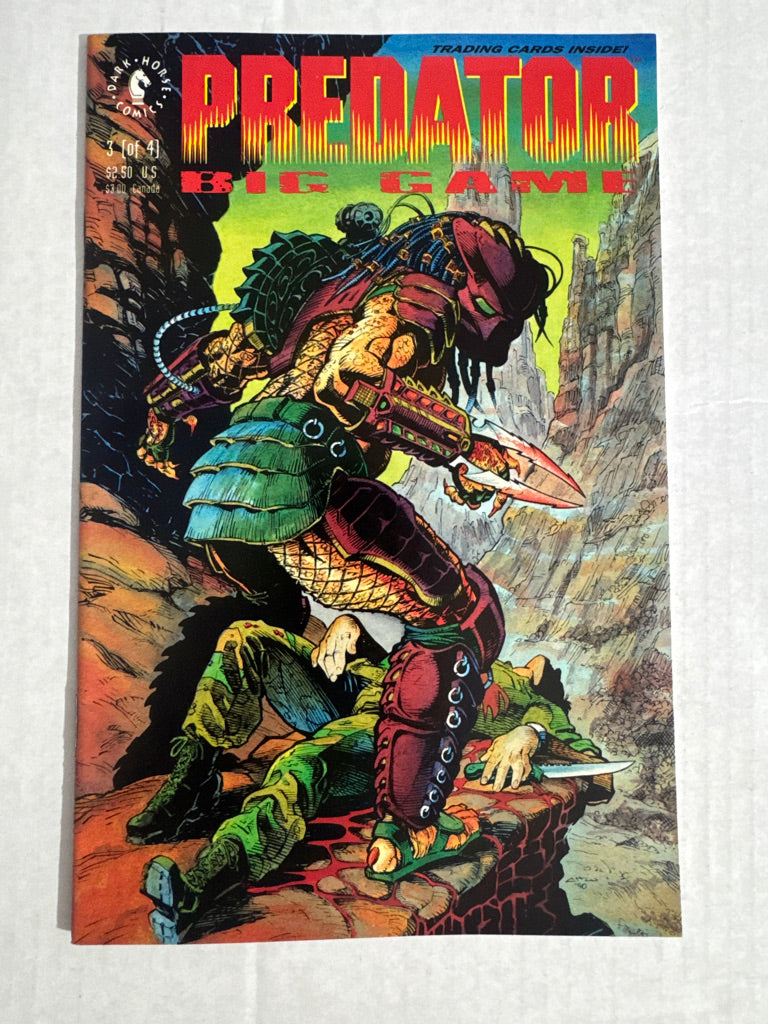 PREDATOR BIG GAME #3 NM- W/ Card Insert