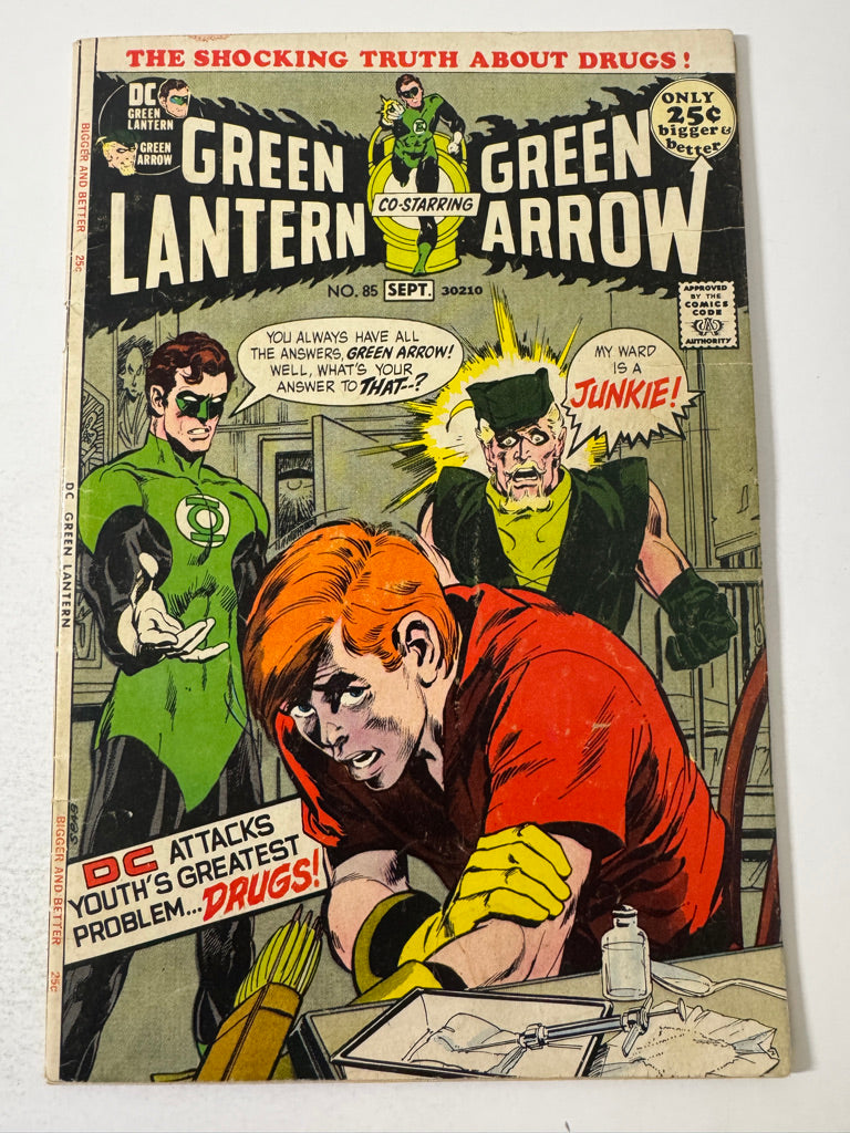 GREEN LANTERN #85 VG+ Neal Adams Cover