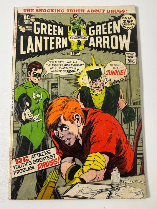 GREEN LANTERN #85 VG+ Neal Adams Cover