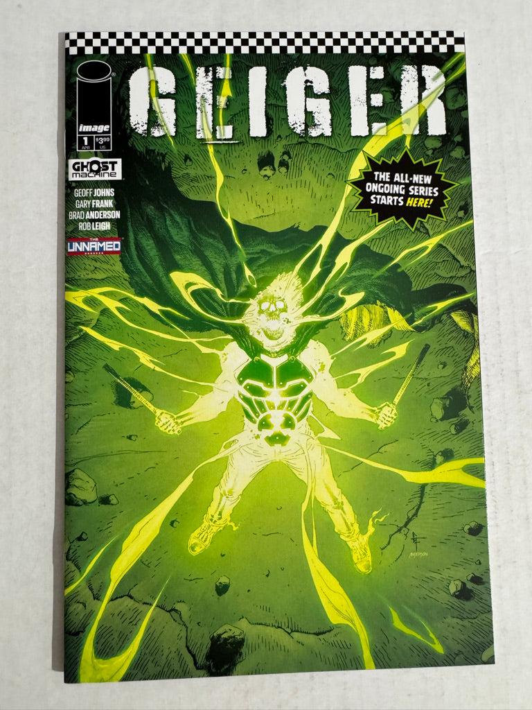 GEIGER #1 Vol 2 NM Gary Frank Cover