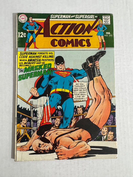 ACTION COMICS #372 VG+ Neal Adams Cover