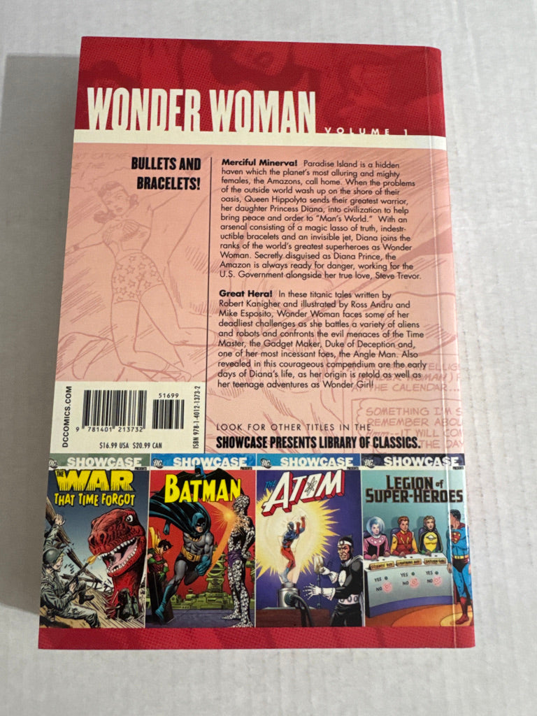 SHOWCASE PRESENTS WONDER WOMAN Vol 1 TPB NM OOP