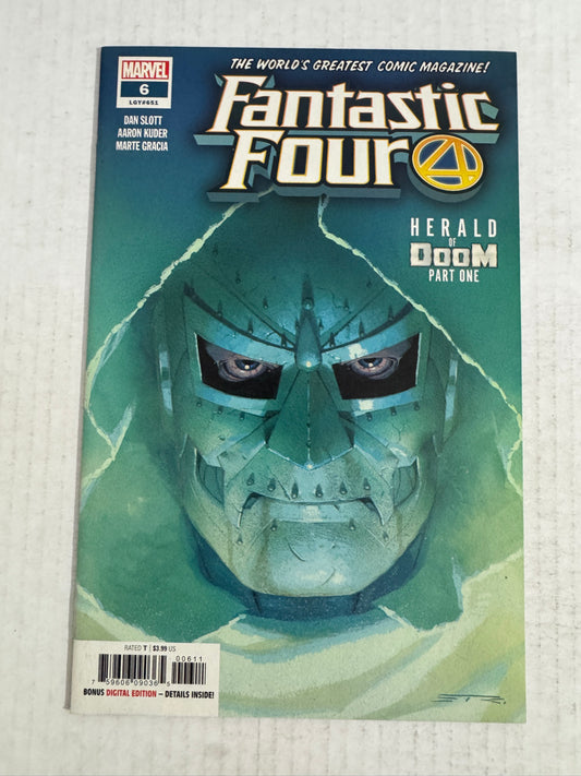 FANTASTIC FOUR #6 Vol 6 NM- Esad Ribic Cover 1ST APPEARANCE