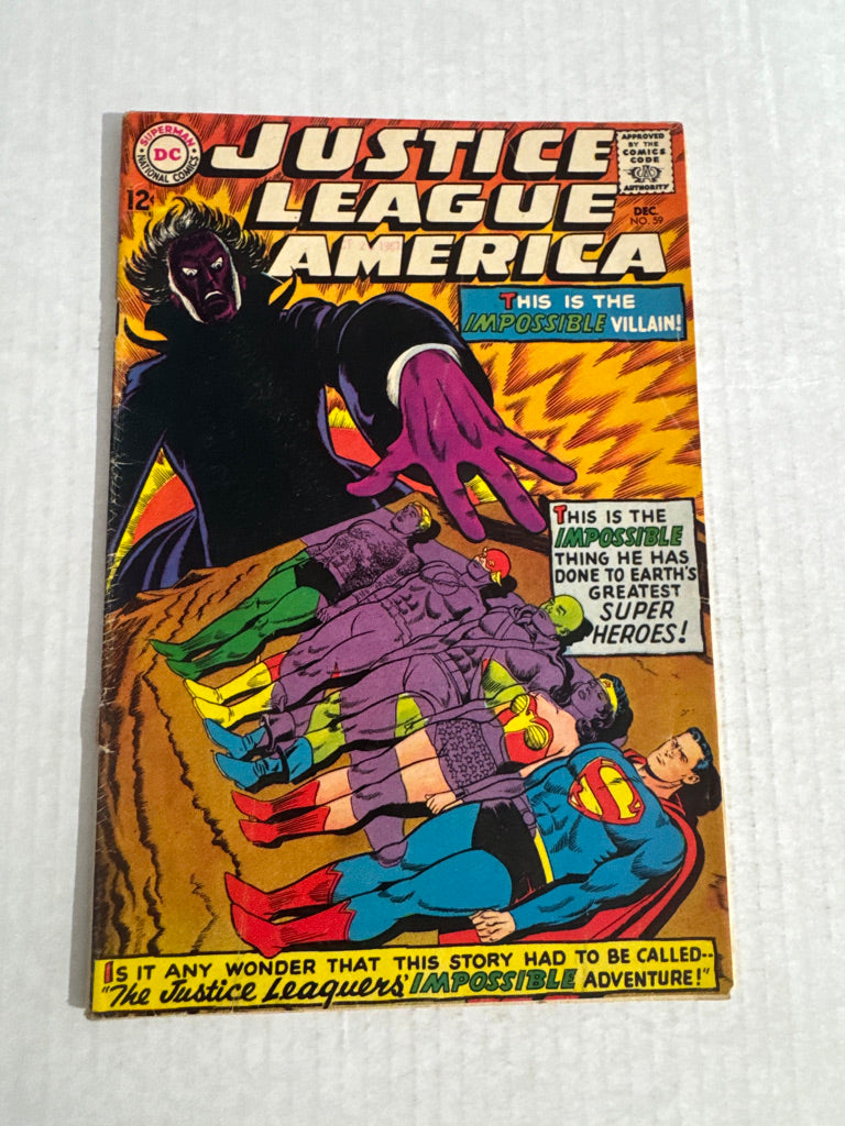 JUSTICE LEAGUE OF AMERICA #59 VG