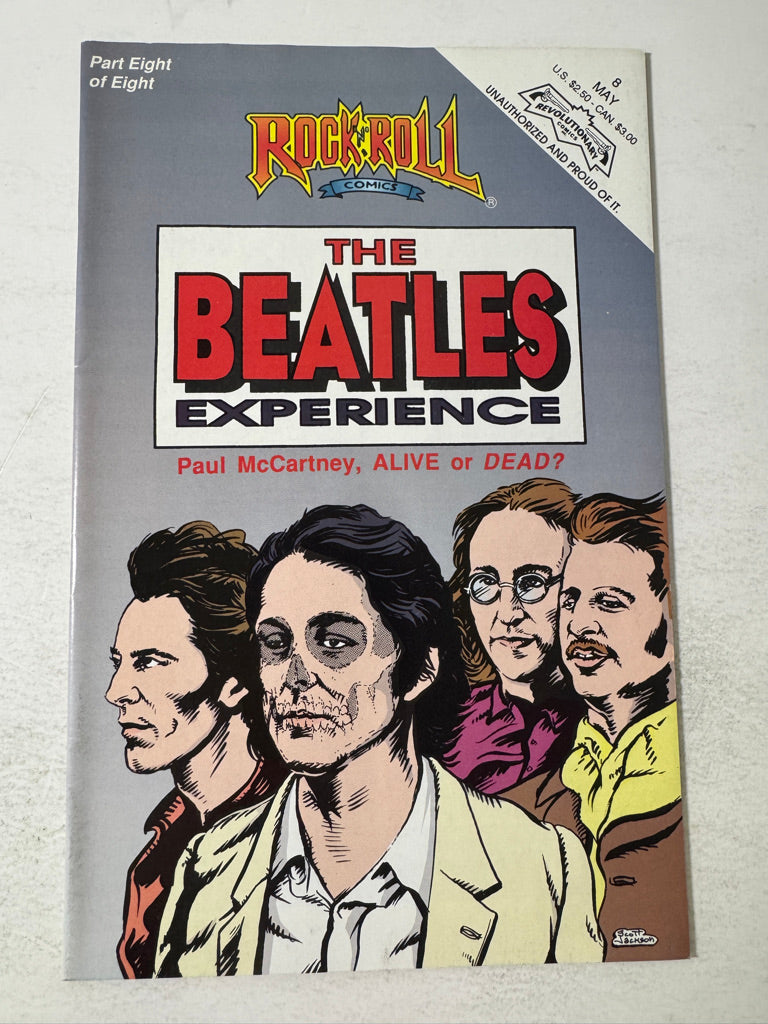 ROCK N ROLL COMICS THE BEATLES EXPERIENCE #8 VF