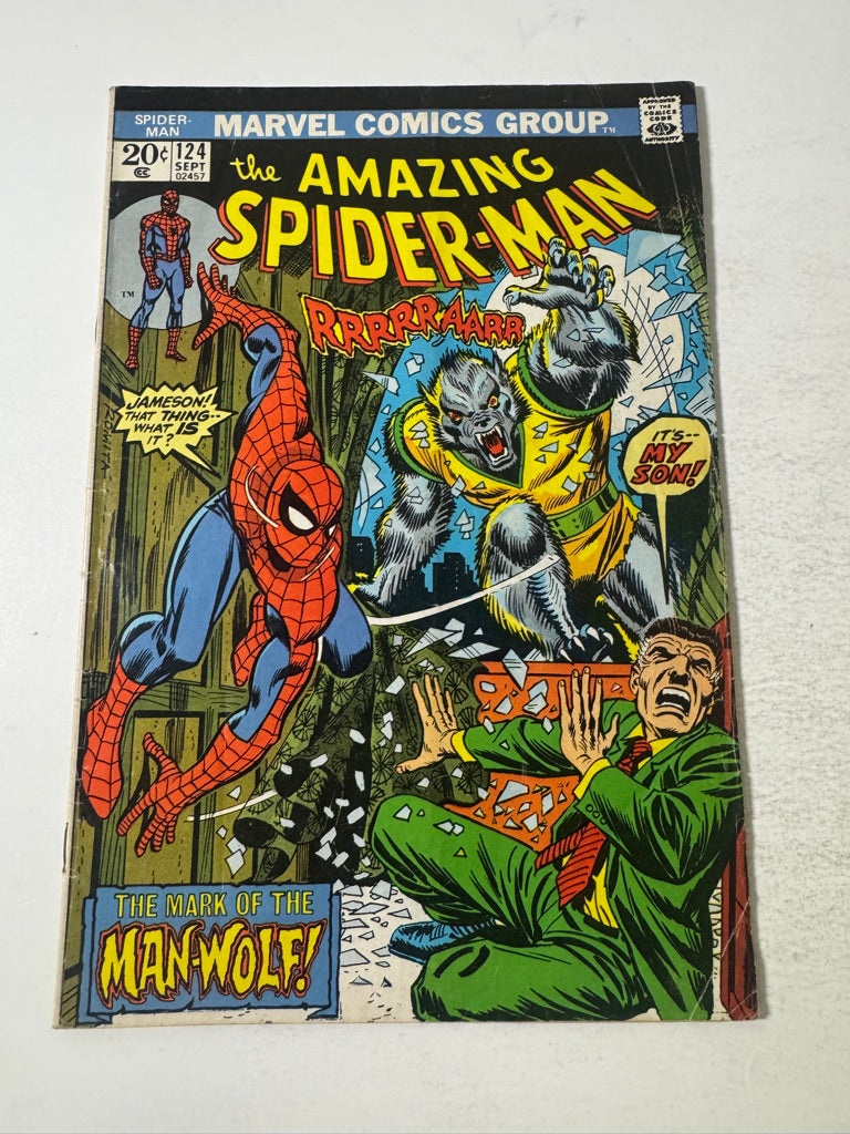 AMAZING SPIDER-MAN #124 GD/VG 1ST APPEARANCE
