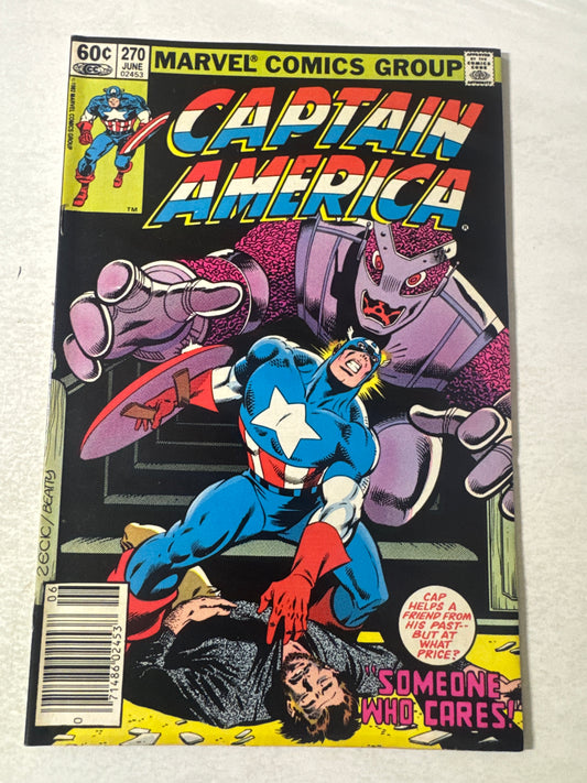 CAPTAIN AMERICA #270 VF/NM  NEWSSTAND