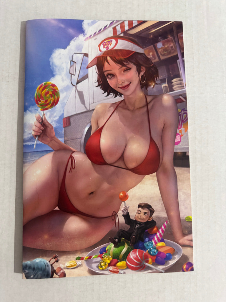 POP KILL Big Candy #1 NM NYCC Yam Spectrum Variant LTD 500