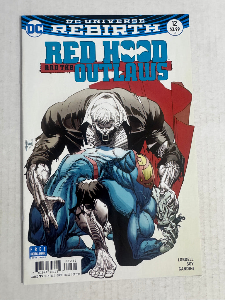 RED HOOD AND THE OUTLAWS #12 Vol 2 NM Guillem March Variant